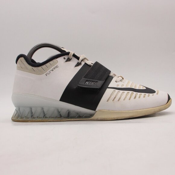 Nike Romaleos 3 Shoes Women's Size 8.5 White Weightlifting Training 878557-100 - Picture 1 of 9